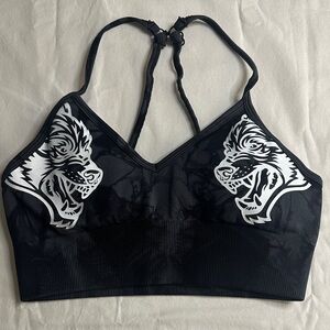 Darc Sport SHE Dual Wolf Everson Seamless Sports Bra Size XS